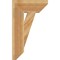 Ekena Millwork Traditional Slat Rough Sawn Bracket, Western Red Cedar, 6"W x 18"D x 30"H BKT06X18X30TRA06RWR - alternate 4